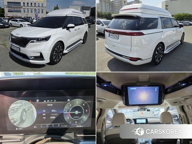 Kia Carnival 4th generation 2021 Белый из Кореи