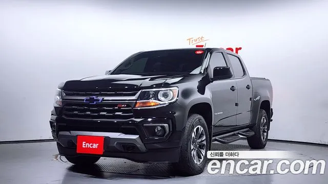 Chevrolet (GM Daewoo) Real New Colorado 2021 Черный из Кореи