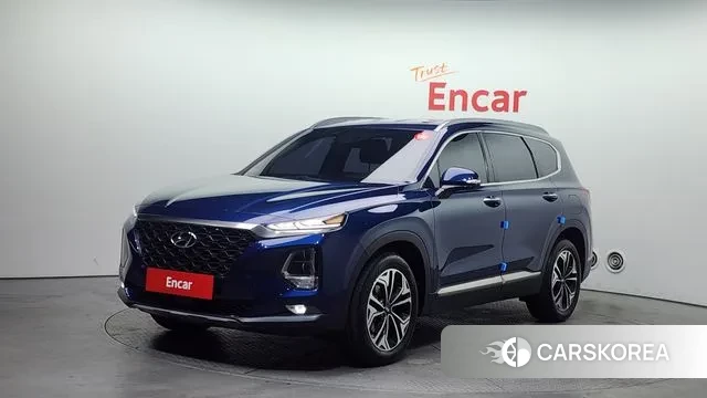 Hyundai Santa Fe TM 2018 Синий из Кореи