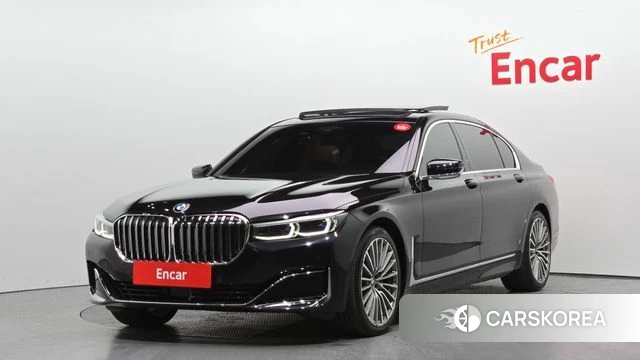 BMW 7 Series (G11) 2022 Черный из Кореи