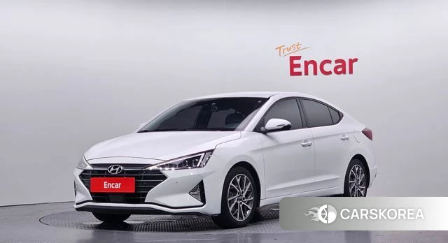 Hyundai The New Avante AD 2019 Белый из Кореи