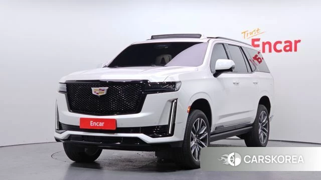 Cadillac Escalade 5th Generation 2021 Белый из Кореи