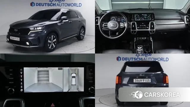 Kia Sorento 4th Generation 2021 Серый из Кореи