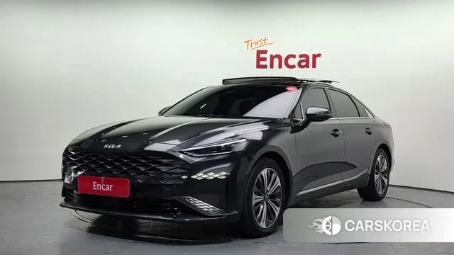 Kia K8 Hybrid 2021 Серый из Кореи
