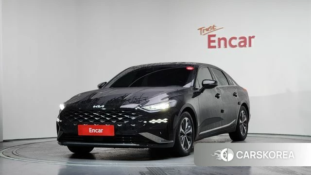 Kia K8 Hybrid 2022 Черный из Кореи