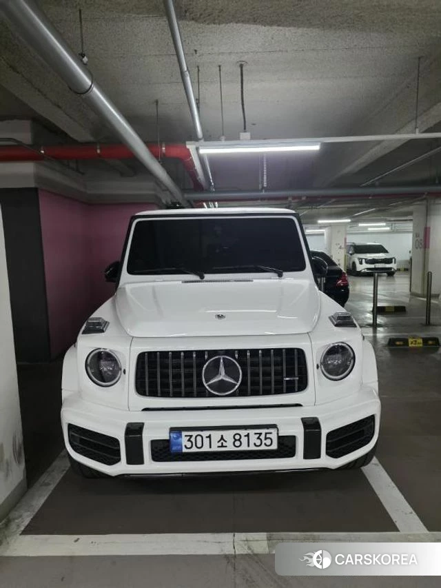 Mercedes-Benz G-Class W463b 2021 Белый из Кореи