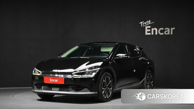 Kia EV6 2022 Черный из Кореи