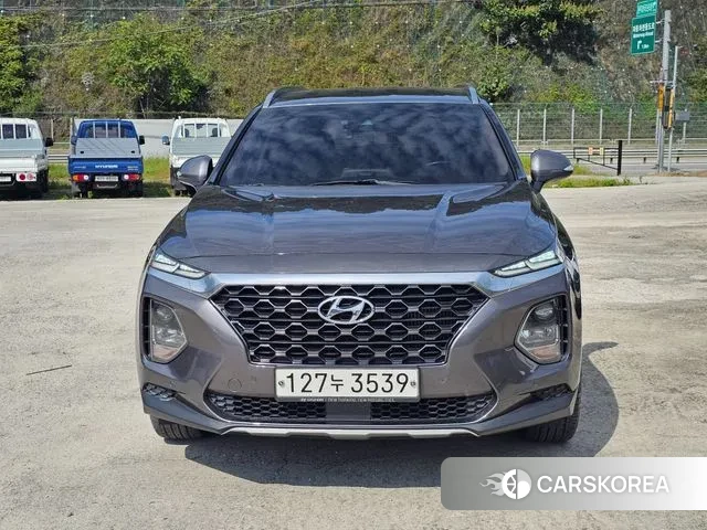 Hyundai Santa Fe TM 2019 Серый из Кореи