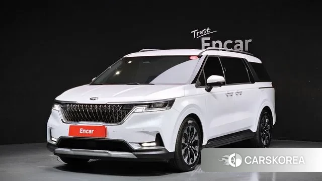 Kia Carnival 4th generation 2021 Белый из Кореи