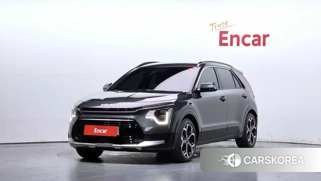 Kia Di Ol Nu Niro 2022 Серый из Кореи