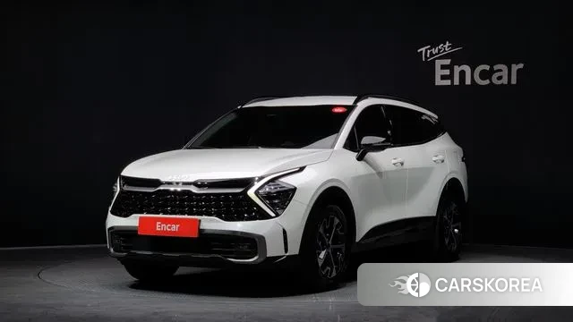 Kia Sportage 5th Generation Hybrid 2023 Белый из Кореи