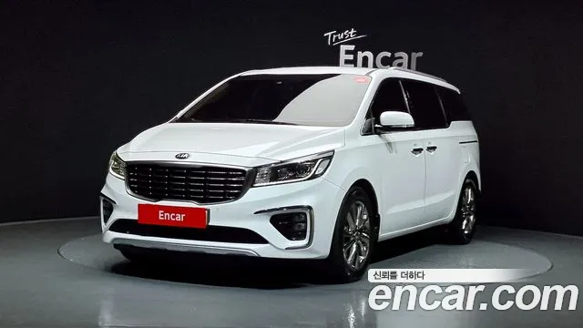 Kia The New Carnival 2020 Белый из Кореи