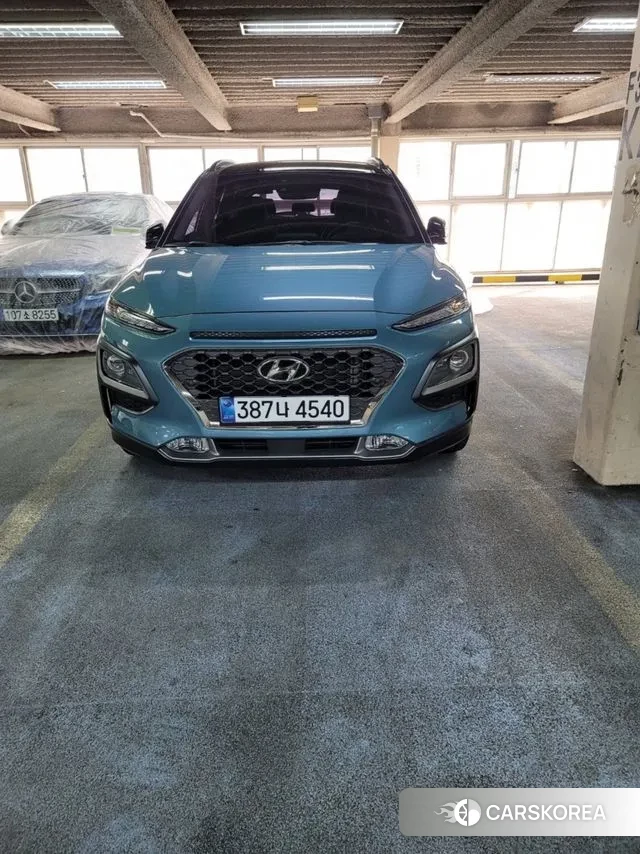Hyundai Kona 2018 Синий из Кореи