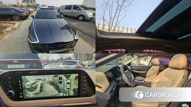 Hyundai Sonata (DN8) 2020 Синий из Кореи