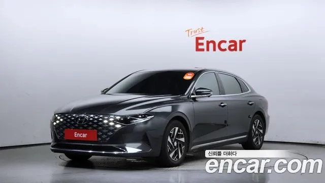 Hyundai The New Grandeur IG Hybrid 2021 Серый из Кореи