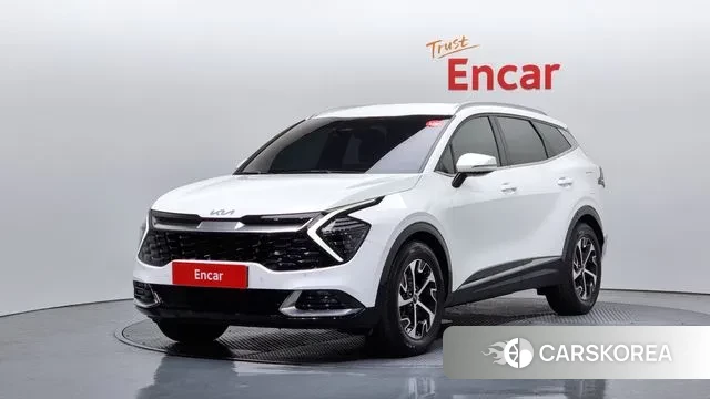 Kia Sportage 5th Generation Hybrid 2021 Белый из Кореи