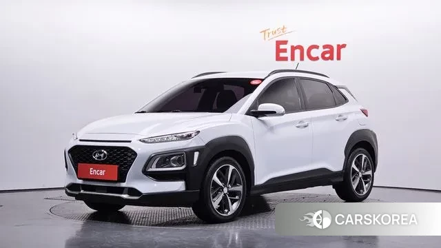 Hyundai Kona 2018 Белый из Кореи