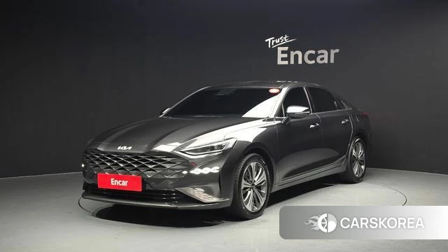 Kia K8 Hybrid 2022 Серый из Кореи