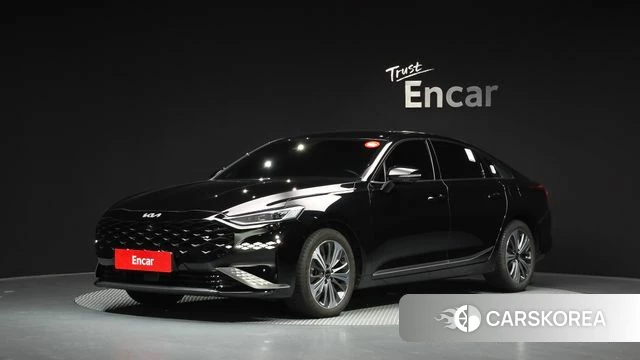 Kia K8 Hybrid 2023 Черный из Кореи