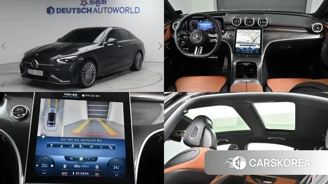 Mercedes-Benz C-Class W206 2022 Черный из Кореи