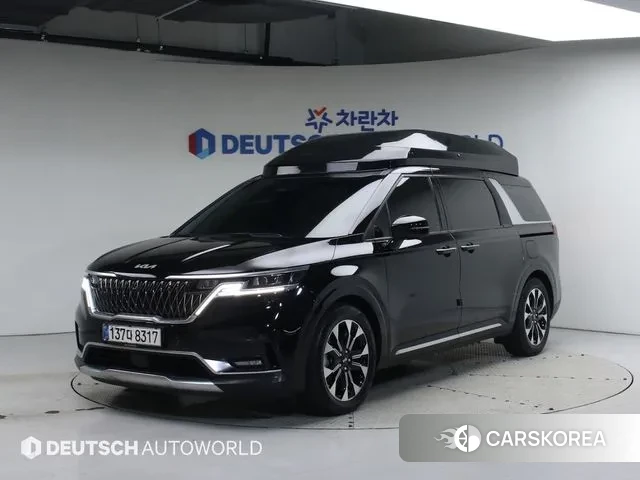 Kia Carnival 4th generation 2021 Черный из Кореи