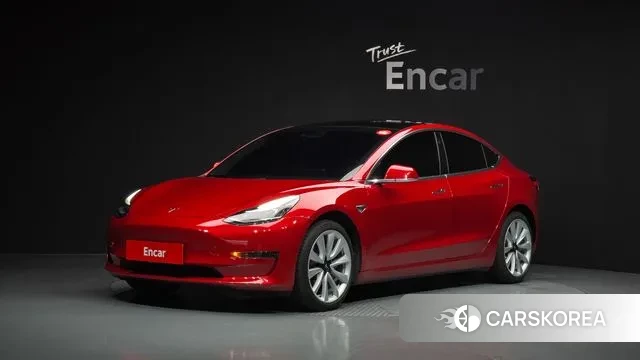 Tesla Model 3 2020 Красный из Кореи