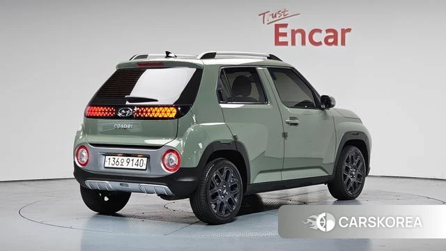 Hyundai Casper 2022 Зеленый из Кореи