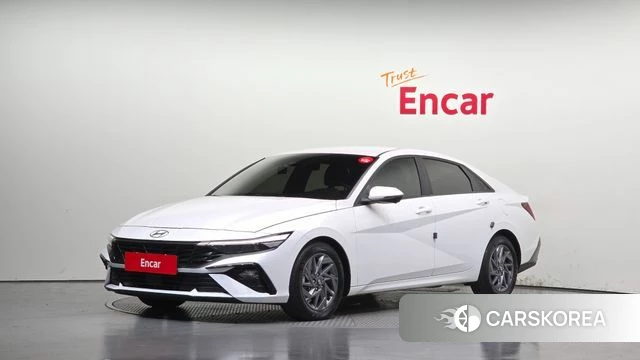 Hyundai The New Avante (CN7) 2023 Белый из Кореи