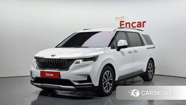 Kia Carnival 4th generation 2021 Белый из Кореи