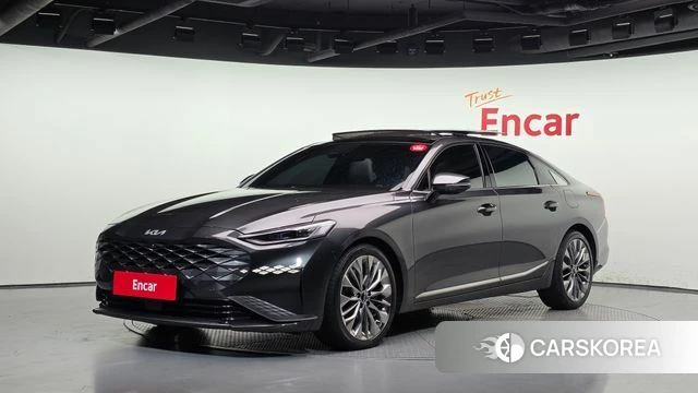 Kia K8 2021 Серый из Кореи