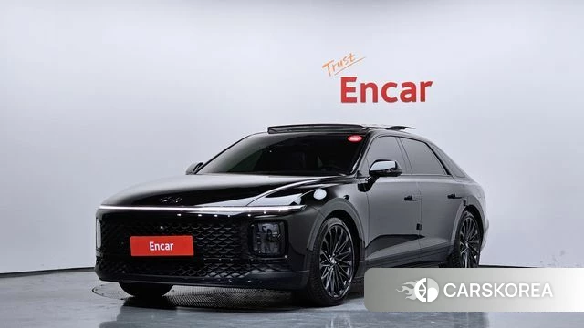 Hyundai Grandeur (GN7) 2024 Черный из Кореи