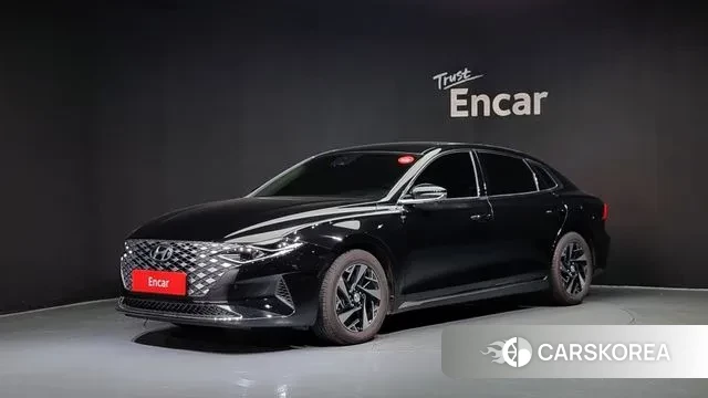 Hyundai The New Grandeur IG Hybrid 2022 Черный из Кореи