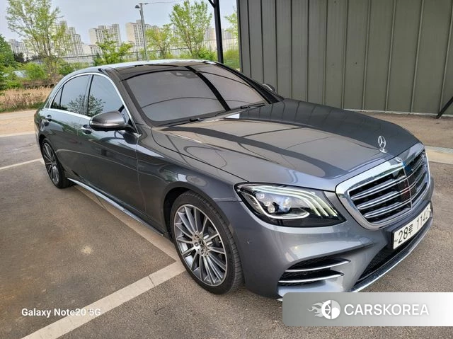 Mercedes-Benz S-Class W222 2018 Серый из Кореи