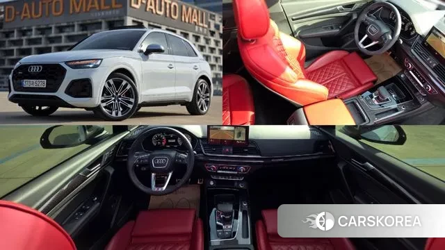 Audi SQ5 (FY) 2022 Белый из Кореи