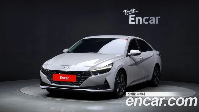 Hyundai Avante (CN7) 2022 Серый из Кореи