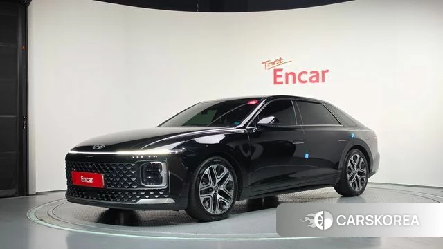 Hyundai Grandeur Hybrid (GN7) 2023 Черный из Кореи