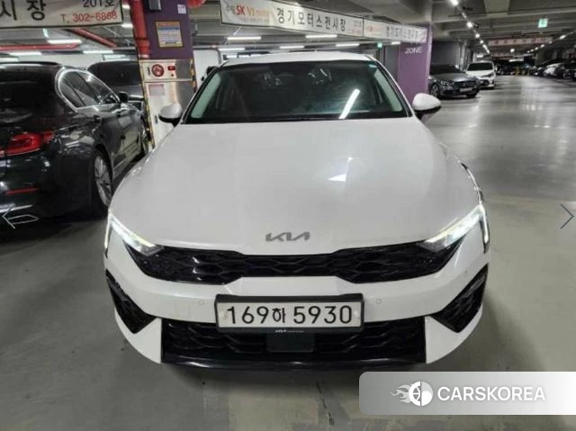 Kia The New K5 3rd generation 2024 Белый из Кореи