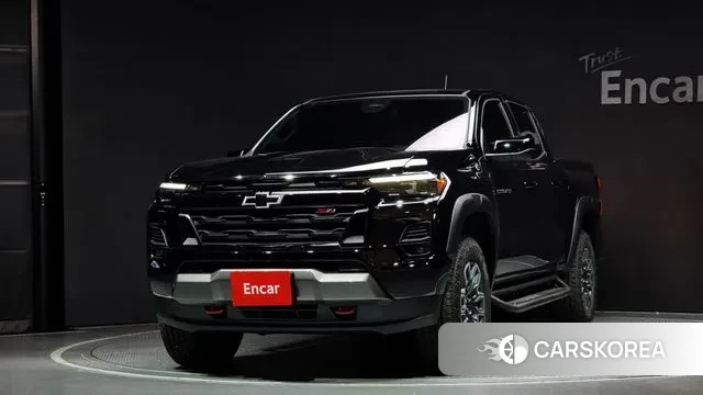 Chevrolet (GM Daewoo) All New Colorado 2024 Черный из Кореи