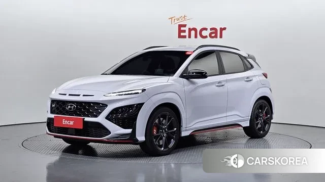 Hyundai The New Kona 2022 Серебристо-серый из Кореи