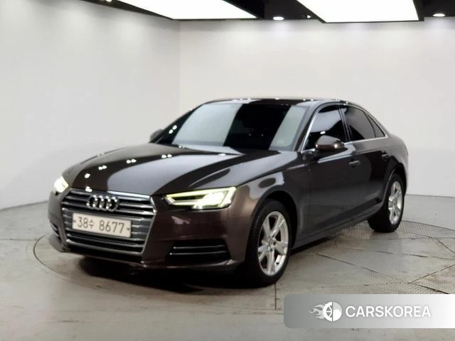 Audi A4 (B9) 2018 Коричневый из Кореи