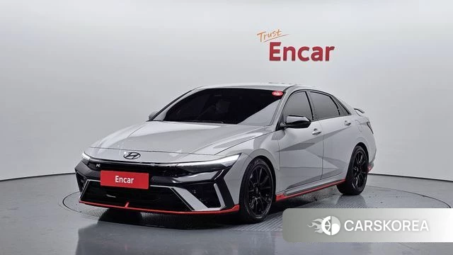 Hyundai The New Avante (CN7) 2023 Серый из Кореи