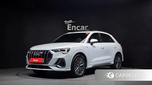 Audi Q3 (F3) 2023 Белый из Кореи