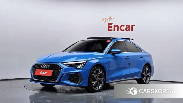 Audi A3 (8Y) 2024 Синий из Кореи