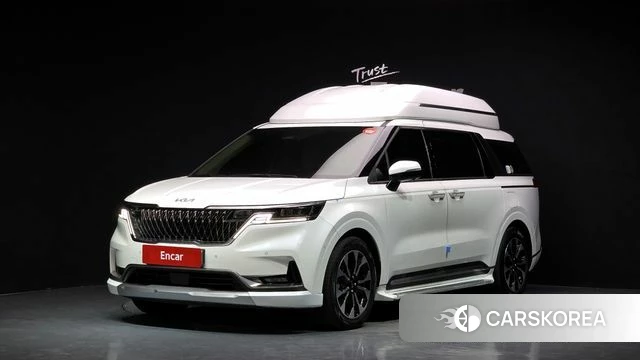 Kia Carnival 4th generation 2023 Белый из Кореи