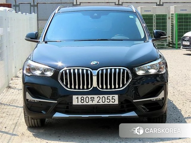 BMW X1 (F48) 2022 Черный из Кореи