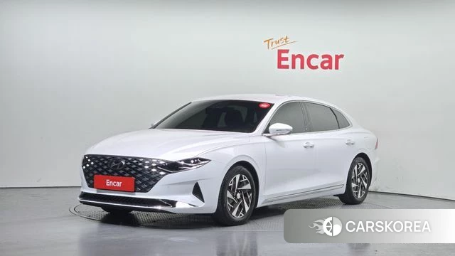 Hyundai The New Grandeur IG Hybrid 2021 Белый из Кореи