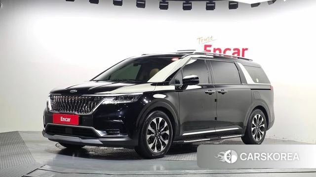 Kia Carnival 4th generation 2021 Черный из Кореи