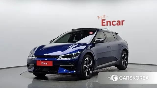 Kia EV6 2021 Синий из Кореи