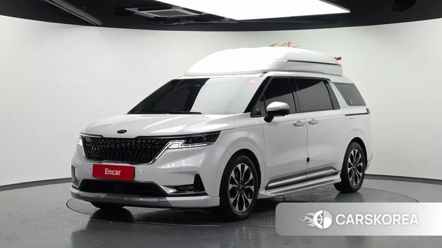 Kia Carnival 4th generation 2021 Белый из Кореи