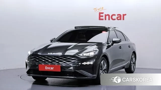 Kia K8 Hybrid 2023 Серый из Кореи